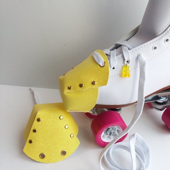 Roller Skates Toe Guards   Glow Roller Skate Toe Caps  Halloween - Picture 7 of 14